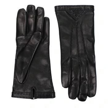 Prada | Prada Black Leather Gloves,商家Siebentaschen,价格¥5006