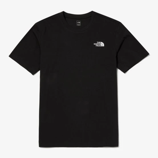 推荐【韩国直邮|包邮包税】北面 �短袖T恤 简约 黑色 基础款 NT7UN04ABLK商品