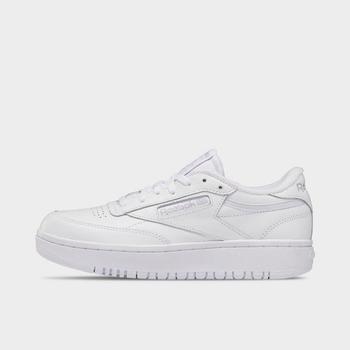 推荐Women's Reebok Club C Double Platform Casual Shoes商品