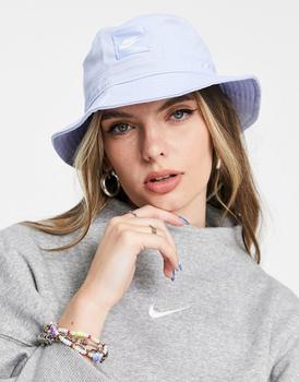 NIKE | Nike bucket hat with logo in marine blue商品图片,