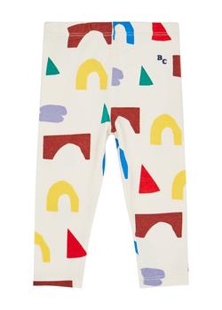 BOBO CHOSES | KIDS Playful printed stretch-cotton leggings商品图片,