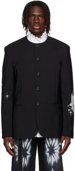 We11done, We11done | Black Polyester Blazer商品图片 3折