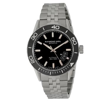 雷蒙威是什么牌子, Raymond Weil | Raymond Weil Freelancer Stainless Steel Automatic Men's Watch 2760 ST120001商品图片 5.5折, 独家减免邮费