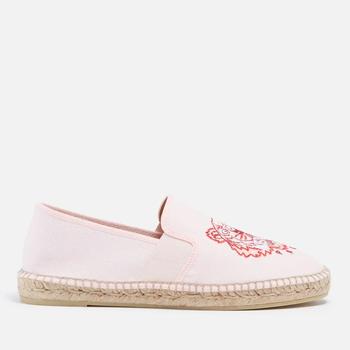 kenzo鞋正品, Kenzo | KENZO Tiger Raffia and Cotton-Canvas Espadrilles商品图片 额外7.5折, 额外七五折