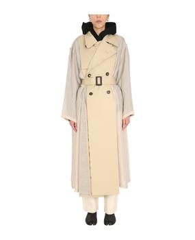 马丁·马吉拉好用吗, MAISON MARGIELA | Two-material Trench商品图片 5.1折