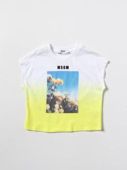 推荐Msgm Kids T-shirt with graphic print商品