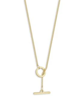 Moon & Meadow | 14K Yellow Gold Curb Link Toggle Necklace, 16-18",商家Bloomingdale's,价格¥3346