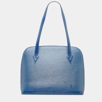 Louis Vuitton | Louis Vuitton Blue Epi Lussac Tote Bag商品图片,