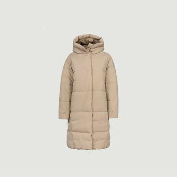 推荐Long loose-fitting hooded down jacket Swell Clay Scandinavian Edition商品