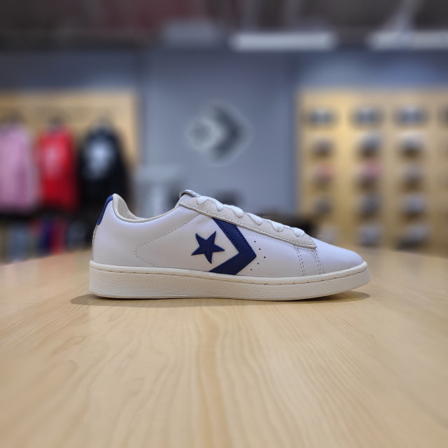 匡威直邮, Converse | 【韩国直邮|包邮包税】匡威 共用 PRO LEATHER OX 白色/RUSH BLUE/EGRET 170649C商品图片 7折×额外9折, 包邮包税, 额外九折