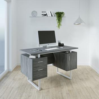 商品Modern Office Desk with Storage图片