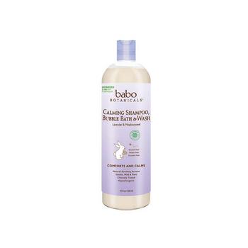 商品Babo Botanicals Calming Baby 3-in-1: Bubble Bath, Shampoo & Wash - Lavender & Meadowsweet图片