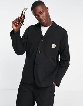 推荐Carhartt WIP montana casual suit blazer in black商品