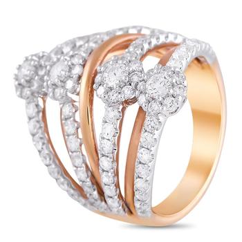 商品LB Exclusive | 18K Rose and White Gold 2.10 ct Diamond Ring,商家Jomashop,价格¥19210图片