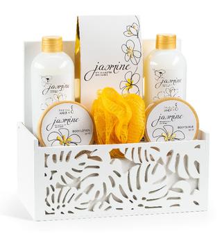 商品Jasmine Bath & Body Gift Set in White Tissue Box图片