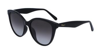 春装菲拉格慕, Salvatore Ferragamo | Grey Gradient Cat Eye Ladies Sunglasses SF1073S 001 54商品图片 2.1折