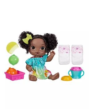 Baby Alive | Fruity Sips Doll, Lime, Black Hair,商家Macy's,价格¥126