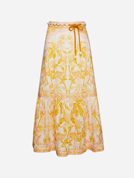 elyse walker代购, Zimmermann | Lyre Frill Hem Skirt商品图片 独家减免邮费