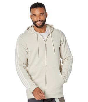 Adidas | Big & Tall Essentials Fleece 3-Stripes Full Zip Hoodie商品图片,6.8折
