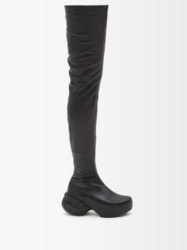 推荐G-Clog leather over-the-knee boots商品