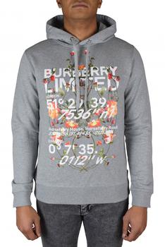 推荐Men's Luxury Sweatshirt   Burberry Floral Print Hoodie商品