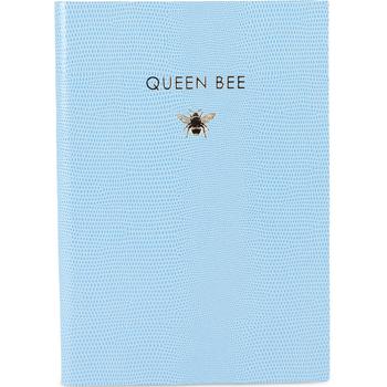 商品Sloane Stationery | Queen bee designer notebook in light blue,商家BAMBINIFASHION,价格¥301图片