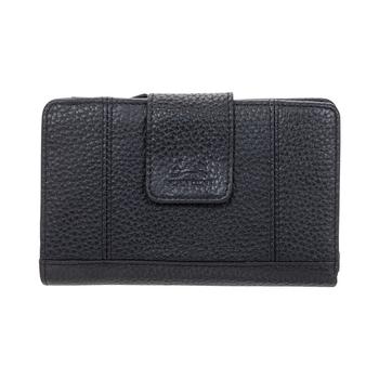 Vicenzo Leather, Mancini Leather Goods | Women's Pebbled Collection RFID Secure Clutch Wallet商品图片 