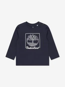 推荐Baby Boys Long Sleeve Logo T-Shirt in Navy商品