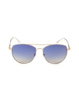 推荐59MM Aviator Sunglasses商品