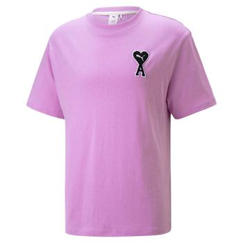 Tシャツ・カットソー AMI LOGO T-SHIRT Puma Ami X Logo Crew Neck Short Sleeve T-Shirt - T-Shirts