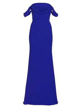 商品Vera Wang Bride | Andree Draped Strapless Gown,商家Saks Fifth Avenue,价格¥3583图片
