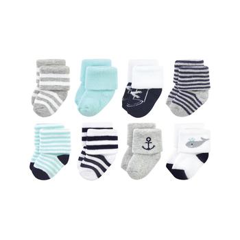 商品Hudson | Baby Boys Terry Socks, Pack of 8,商家Macy's,价格¥180图片