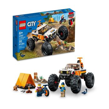 商品LEGO | City 4" x 4" Off-Roader Adventures 60387 Building Toy Set, 252 Pieces,商家Macy's,价格¥215图片