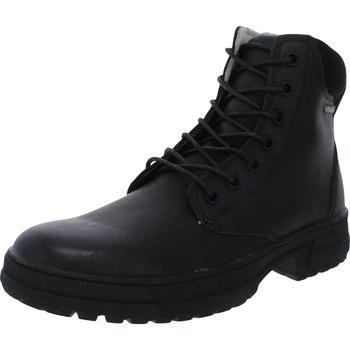 Steve Madden | Steve Madden Mens Deed Leather Lightweight Combat & Lace-up Boots商品图片,3.1折, 独家减免邮费