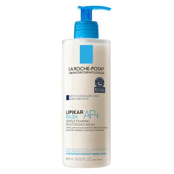 商品Lipikar AP+ Body & Face Wash, Gentle Cleanser with Shea Butter and Niacinamide图片