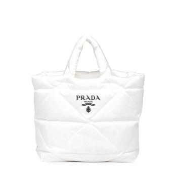 Prada | 【预售3-7天】PRADA/普拉达 21年秋冬 男士白色尼龙斜挎单肩包2VG082_2DXR_F0009_V_OOO商品图片,8折, 包邮包税