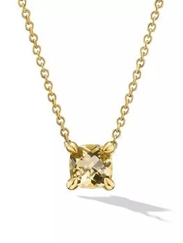 David Yurman | Petite Chatelaine Necklace in 18K Yellow Gold,商家Saks Fifth Avenue,价格¥4876
