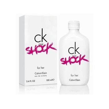 ck香水, Calvin Klein | Calvin Klein OSHTS34F Ck One Shock & Calvin Klein EDT Spray for Women - 3.4 oz商品图片 9.8折