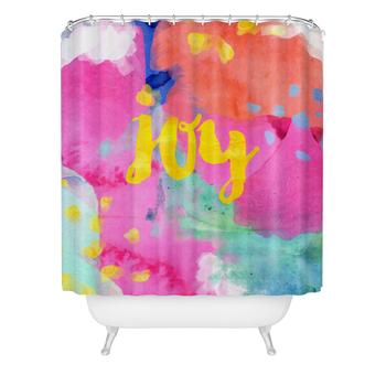 Mable Tan | Hello Sayang Oui Joy Holiday Shower Curtain商品图片,7.5折