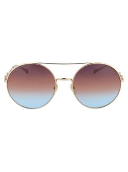 推荐Gucci Eyewear Round Frame Sunglasses商品