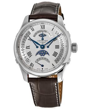 longines master, Longines | Longines Master Collection Moonphase Retrograde Men's Watch L2.739.4.71.3商品图片 7.4折