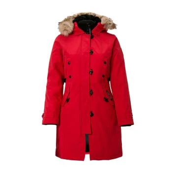 推荐Canada Goose 加拿大鹅 女士Kensington派克大衣 2506LA-RED商品