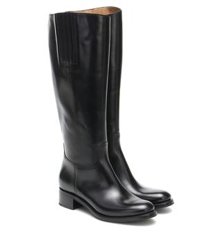 推荐Elizabeth knee-high leather boots商品