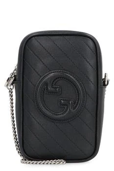 Gucci | GUCCI GUCCI BLONDIE LEATHER MINI CROSSBODY BAG 6.6折