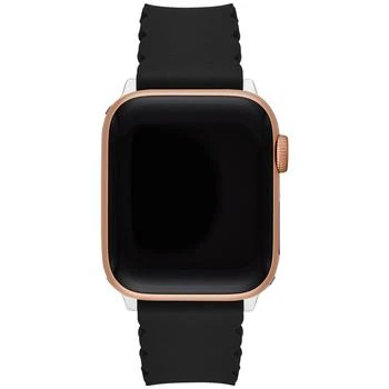 Kate Spade | Women's Black Silicone Scallop Apple Watch® Strap 