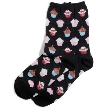推荐小�蛋糕袜子Hot Sox Women's Printed Trouser Socks商品