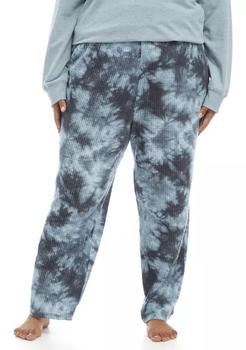 Love, Fire, Love, Fire | Plus Size Waffle Knit Hacci Pajama Pants商品图片 1.9折起