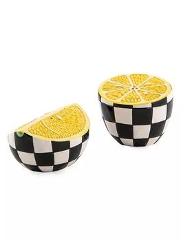 MacKenzie-Childs | Lemon Salt & Pepper Shaker Set,商家Saks Fifth Avenue,价格¥366