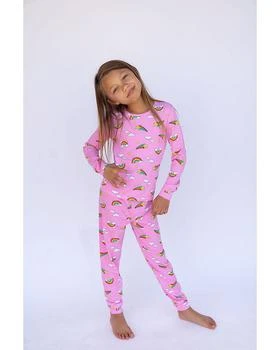Lovey&Grink | Girls' Rainbow Sky Pajama Set - Baby, Little Kid, Big Kid,商家Bloomingdale's,价格¥310