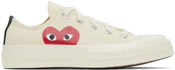 Comme des Garcons | Off-White Converse Edition PLAY Chuck 70 Low-Top Sneakers商品图片,